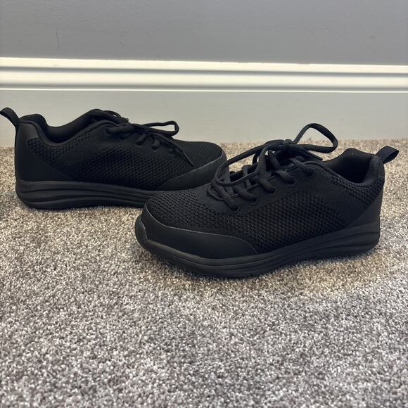 DoLife Pro-Grip Athletic Black Comp Toe Shoe - Women's Size 6.5 - Picture 3 of 9